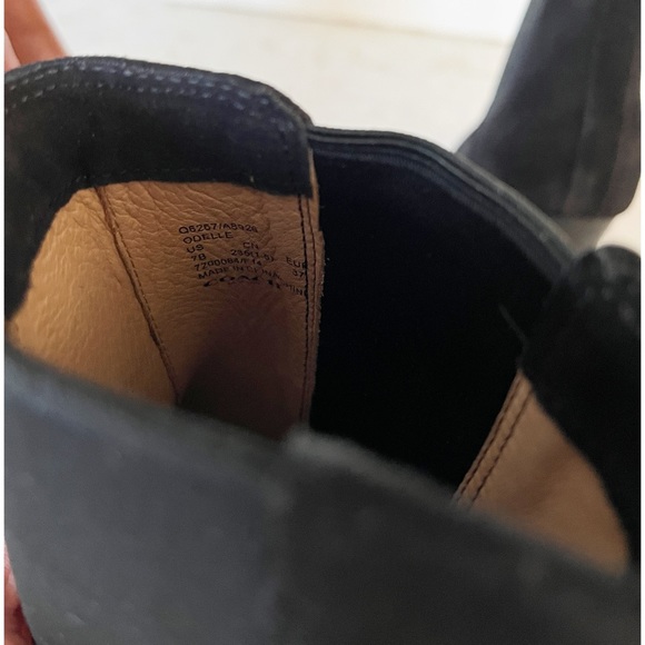 Coach Odelle Black Suede High Heel Ankle Boots 7 NWT - Picture 10 of 10
